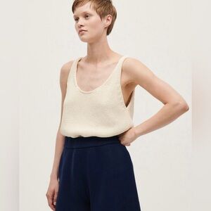 Babaa sleeveless knit tank top